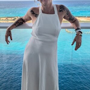 Zara Classic White Dress